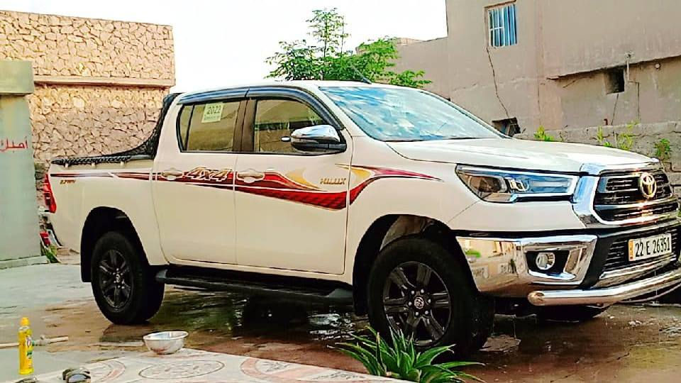 السلام عليكم تيوتا فور ويل للبيع موديل 2022 رقم السياره اربيل سياره فول نظافه ماشيه 110 وتفاصيل اكثر عله هاذه ارقم تالي***********
