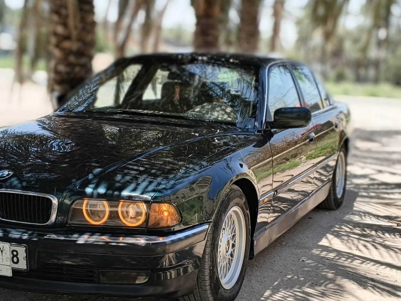 بي ام خفاش 740 اصل بليته وسنويه وباب موديل 95 
دبل جام 
كشنات كهرباء شغاله 
ستيرن كهرباء شغال 
تبريد منظومه جديده تخم تاير 
كير محرك جدد 
صدر توني مبدله حاويه 
لايت سوار متغير 
كهربائيات كله شركه محد لاعب بيهن 
مكان بابل الكفل 
***********
