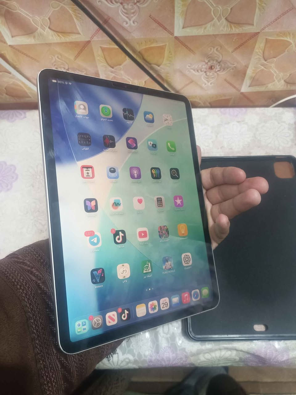 السلام عليكم ايباد برو 2020 ذاكره 128 جهاز عندي قديم مفتوح مبدل بطاريه فقط وبطاريه حاليا نازله نسبتها جوه 80 تقريبا 70 بس شحنه كلش ممتاز وحلو للبيع او مراوس بغداد الكاظميه او الشعله السعر 350 بمجال كلش قليل حق الجيد الفلوجة, الأنبار


**إذا كنت صاحب هذا الإعلان وتريد حذفه لأي سبب، رجاءا أرسل رسالة إلى الدعم الفني**