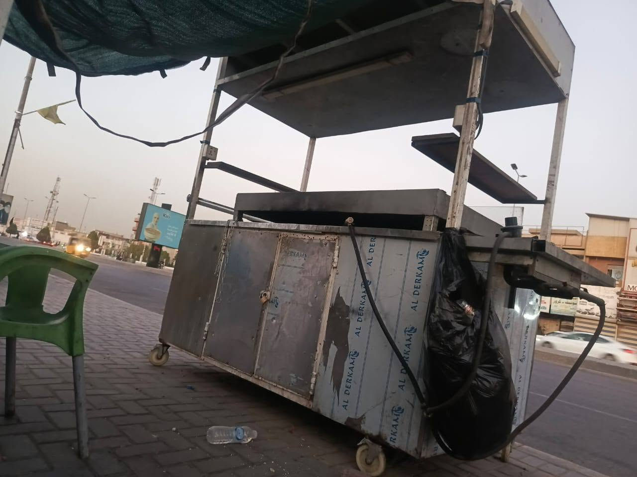 عربانه للاكلات الشعبيه المنيوم قوي و حديد كلش قوي جاهزه للباب الرزق مكانها بلطالبيه رقم***********
