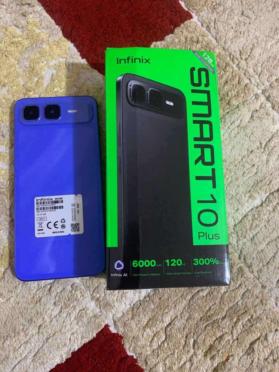 سلام عليكم شباب عندي جهاز SMART10ذاكره128جهاز جديد ستعمال شهر جهاز نضيف ملحقات كامله صوته عالي يشيل 2شريحه سعر 120وبي مجال مكان بغداد


**إذا كنت صاحب هذا الإعلان وتريد حذفه لأي سبب، رجاءا أرسل رسالة إلى الدعم الفني**