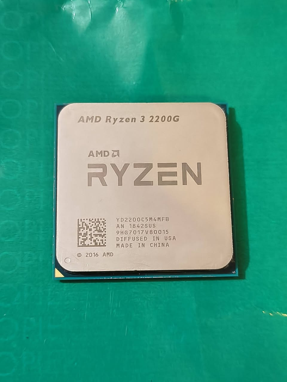 قطع بيسي للبيع:
معالج Ryzen 5 2400G مع مبرده الاصلي سعره 65 الف

معالج Ryzen 3 2200G سعره 45 الف 

مذربورد Msi B450 Gaming Plus عاطلة خلل بايوس سعرها 15 الف 

ماوس لوجيتيك مكتبي وايرلس سعره 10 الف 

هارد HDD مساحته 320 غيغا ابيعه فحم ما اعرف شغال لو لا سعره 5 الف

القطع كلها بحالة نظيفة جدا ومتوفر توصيل


**إذا كنت صاحب هذا الإعلان وتريد حذفه لأي سبب، رجاءا أرسل رسالة إلى الدعم الفني**