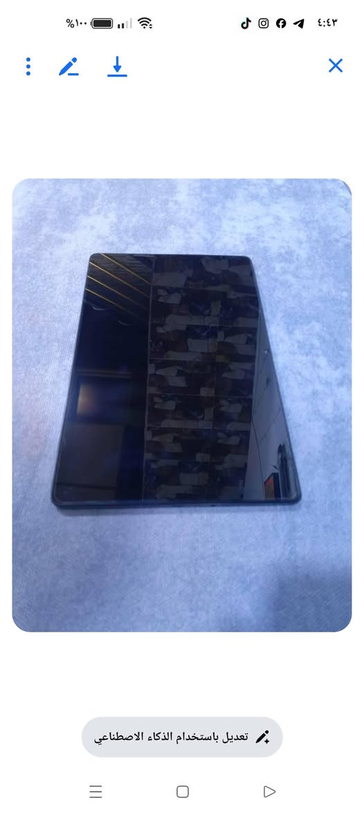 ايباد حيل نضيف استعمال قليل السعر 200


**إذا كنت صاحب هذا الإعلان وتريد حذفه لأي سبب، رجاءا أرسل رسالة إلى الدعم الفني**