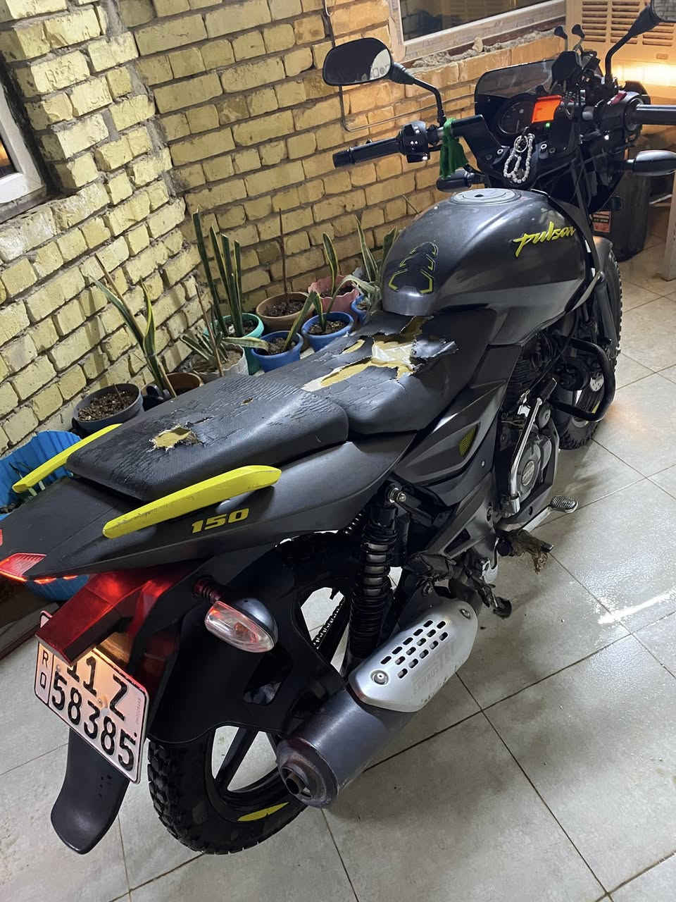 بولسر للبيع موديل 21 مرقمه وسنويه ثاني يوم احولك دراجه حلوه ونضيفه  ماشيه 30000للستفسار خاص او تصال ع رقم ***********
سعر مليونين
