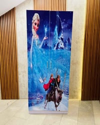 كنتور طفل 2 باب  صبغ حراري مزجج  عرض 80 سم  عمق 55 سم  ارتفاع 200 سم ط...