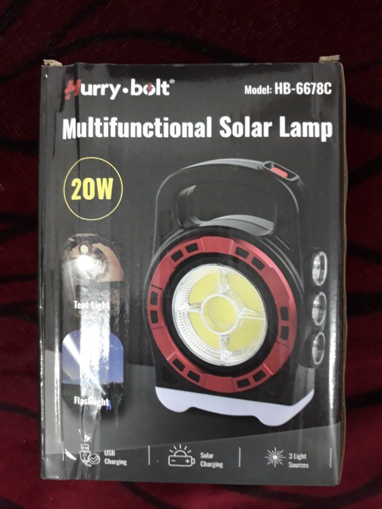 يتوفر لايت بلوجكتر شحن طاقة شمسية 
الضروف الطارئة والتخييم والرحلات البرية
وانقطاع الكهرباء المنزلي 
3 انضمة للاضائة /لايت+بلوجكتر +ضبابي خفيف 
يشتغل لأكثر من ساعتين في الشحنة الواحدة
مع منفذ لشحن الهاتف باور بنك
خلية شحن طاقة شمسية وشحن بواسطة الكيبل 
مع كيبل شحن 
سعر القطعة   10000  دينار 
سعر 2  قطعة 17000  دينار
توصيل مجاني خلال 24  ساعة لكل مناطق العراق 
واتساب الحجز //
               ***********
