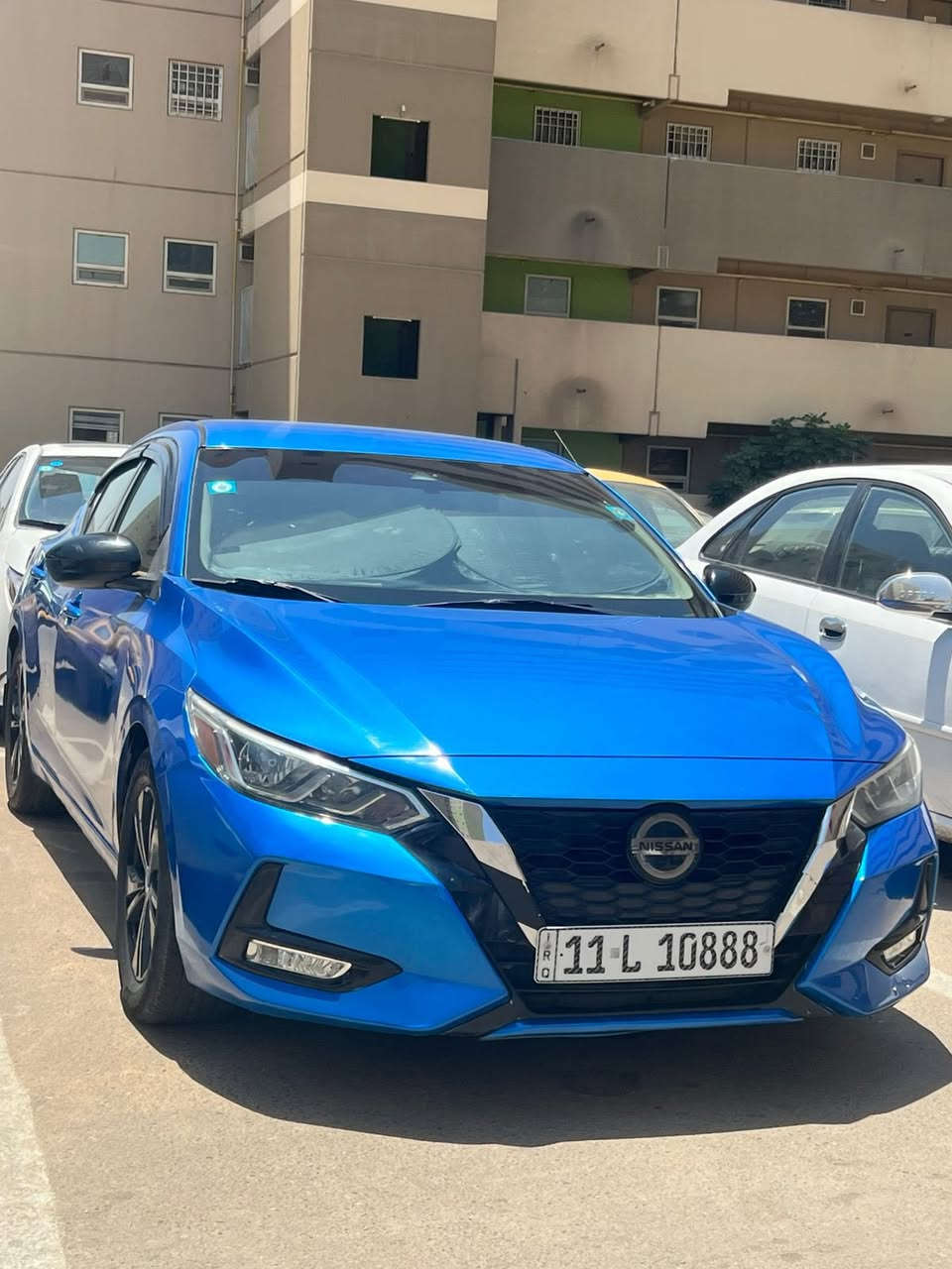 نيسان سنترا 2021 فئة SV
رقم بغداد باسمي مشروع وطني باسمي هزة جديدة
حادثها موضح بلصور جاملغ وباب بدون دواخل شاصي مكفول
ايرباك بردة فقط
( سونارها موجود ) 
محرك 2000
ماشية 73 الف
حجر بيئة و رادارات بلادية
موصفاتها :-
تشغيل عن بعد
بصمة تشغيل + بصمة ابواب + بصمة صندوق
رادارات امامي + جانبي + خلفي
رادار النقطة العمياء
تحديد مسار
حساسات خلفية
كامرة وشاشة كبيرة تدعم ابل كار بلي 
شادلها منظومة زنون عالي ناصي 
حساسات تاير
السيارة حدادية جديدة كاملة بيها ملاحظات بسيطة بلبدي
محرك وكير مكفولات + تبريد بلادي ثلج
السعر 120 وبيها مجال للشراي بعد المعاينة
للتواصل ***********
عنواني بغداد الاعظمية / سبع ابكار
