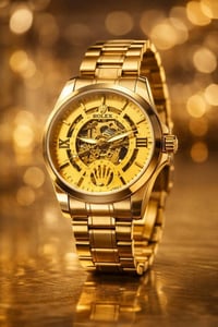 ✨ رولكس أوتوماتيك – فخامة تحكي عنك ✨ أناقة ذهبية بتفاصيل ميكانيكية دقي...