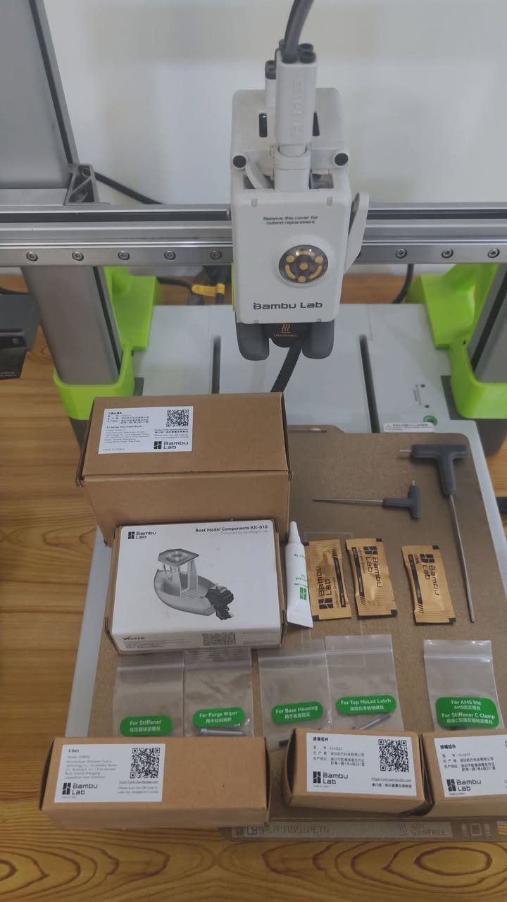 السلام عليكم 

 طابعة 3D Bambu Lab A1 بحالة ممتازة مع نظام AMS لتعدد الألوان، بالإضافة إلى مجموعة من قطع الغيار.

المنشاء أستراليا

السعر 800 الف قابل للتفاوض البسيط، وللاستفسار يرجى التواصل


**إذا كنت صاحب هذا الإعلان وتريد حذفه لأي سبب، رجاءا أرسل رسالة إلى الدعم الفني**