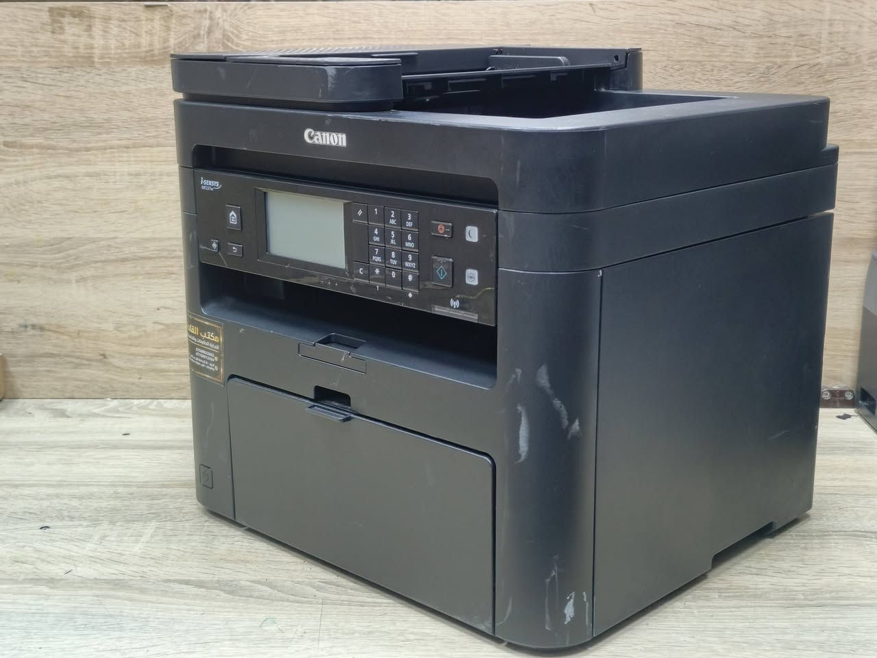 طابعة كانون موديل MF237W اسود وابيض فقط ليزري مستعمل بحالة ممتازة سعر الحبر 10 الف تطبع 1600 نسخه نوع الحبر باودر سرعة الطباعة 23 ورقة بالدقيقة وجه واحد استنساخ طباعة سكنر تحتوي على فيدر لطبلعة مجموعة الاوراق بامر واحد كما تحتوي على WIFI و WIFI derict يمكن ربطها على موبايل وتابيلت ولابتوب 🚦 سعر الطابعة 175 الف 🚦مع كاترج جديد بداخلها وكيبل كهرباء وكيبل كومبيوتر وقرص تعريف نسبة نظافة الجهاز 90% .
📦 للطلب *********** - *********** 
🚕 يوجد توصيل لكل المحافظات بضمان تشغيل وفحص. 
#الصفوة
#طابعتي
