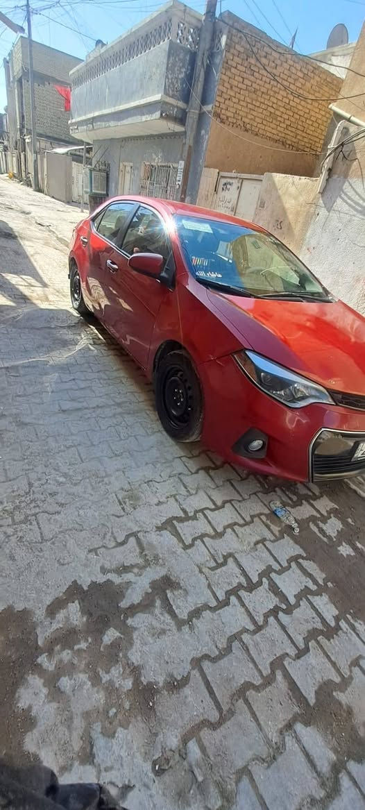 السلام عليكم كورلا 2015 نظيفة على ايدي
حادثها بلصورة مبين والسونار هم موجود 
رقمها انكليزي 
مكاني بغداد 
سعرها 100
الشراي  يتصل *********** ومتواجد واتساب
ممتواجد ماسنجر 
وخطية بركبته اليكسر بسعرها ميعجبك اعبر
