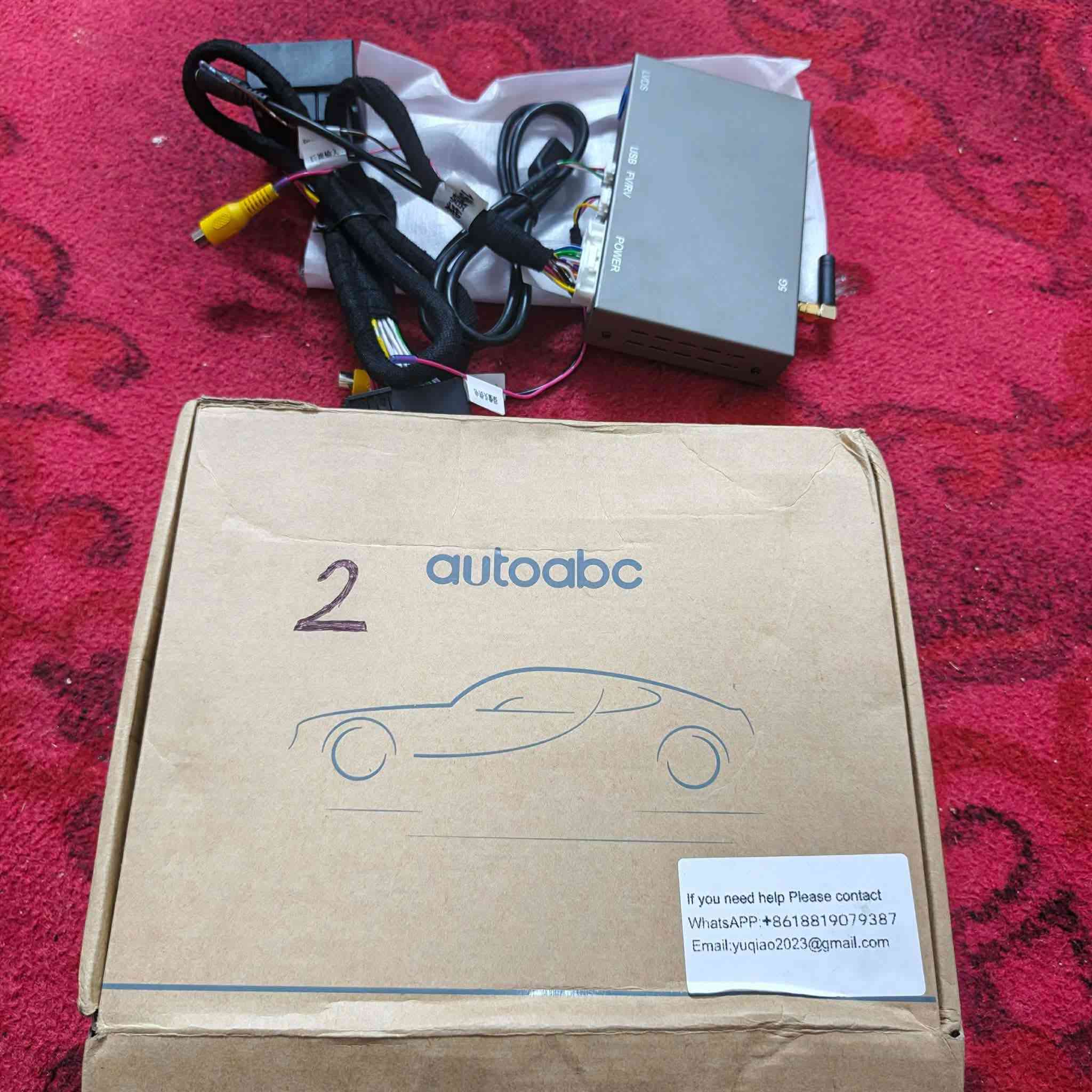 سلام عليكم 🩷
كار بلي اصلي ١٠٠٪؜ تحويل داخلي كامل 
شرط الفحص والشغل امام المندوب 🩷🌺

كار بلي وايرليس اندرويد وابل الثاني اصليات 
للBMW مكتوب بعد انتوا اعرف 
المهم اصليات وشرط الفحص ١٠٠٪؜ 🩷

الي مهتم بيهم اعلى سعر للقطعه ابيع ما اعرف اسعارهم 🩷


**إذا كنت صاحب هذا الإعلان وتريد حذفه لأي سبب، رجاءا أرسل رسالة إلى الدعم الفني**