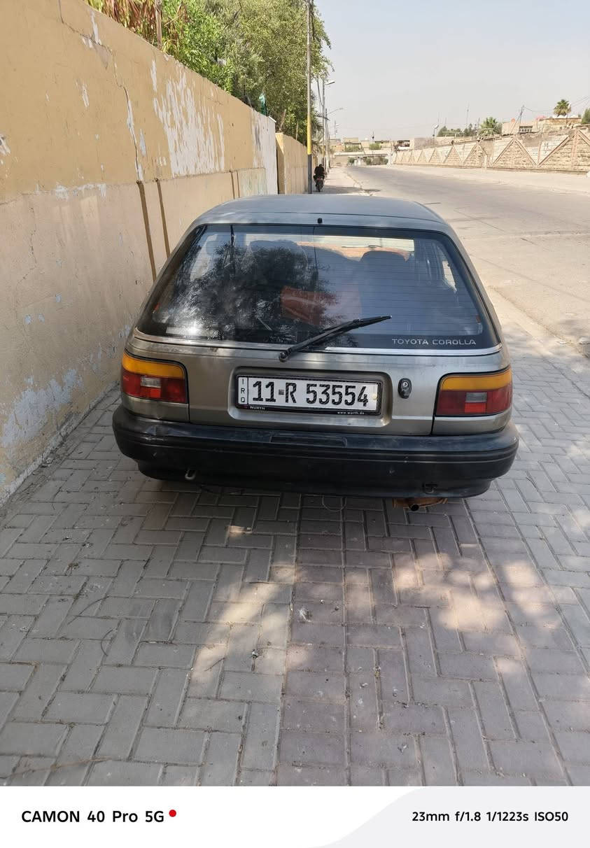 السلام عليكم سيارة 🚘 البيع كورلا ستيشن موديل 1992 سيارة جاهزه كير محرك تبريد 
السعر ٣٦ 
الاستفسار على رقم ‏‪***********‬‏
