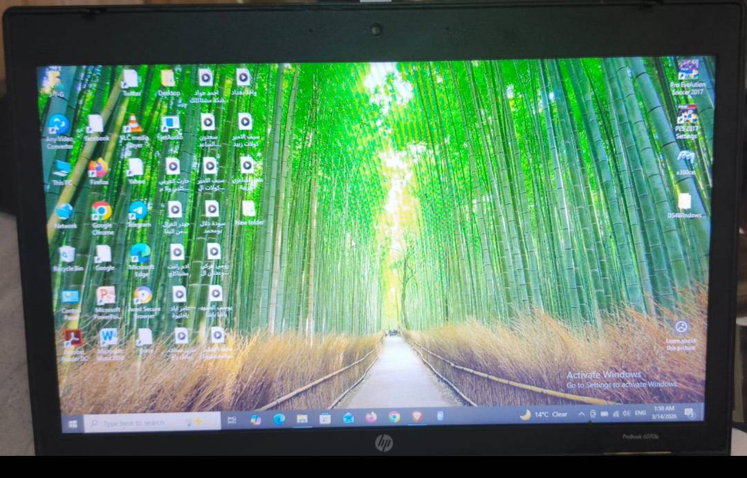 سلام عليكم لابتوب للبيع نوع HP  استخدام قليل مثل ما موضح بل صوره معلومات اللابتوب مكاني بغداد لسعر 125 الف.


**إذا كنت صاحب هذا الإعلان وتريد حذفه لأي سبب، رجاءا أرسل رسالة إلى الدعم الفني**