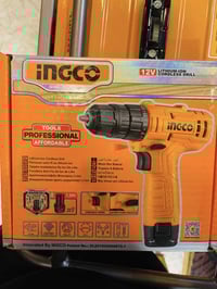 أقوى عرض بمناسبة الموسم! 🔥 دريل (شحن) INGCO الأصلي 12 فولت.. الجودة ال...