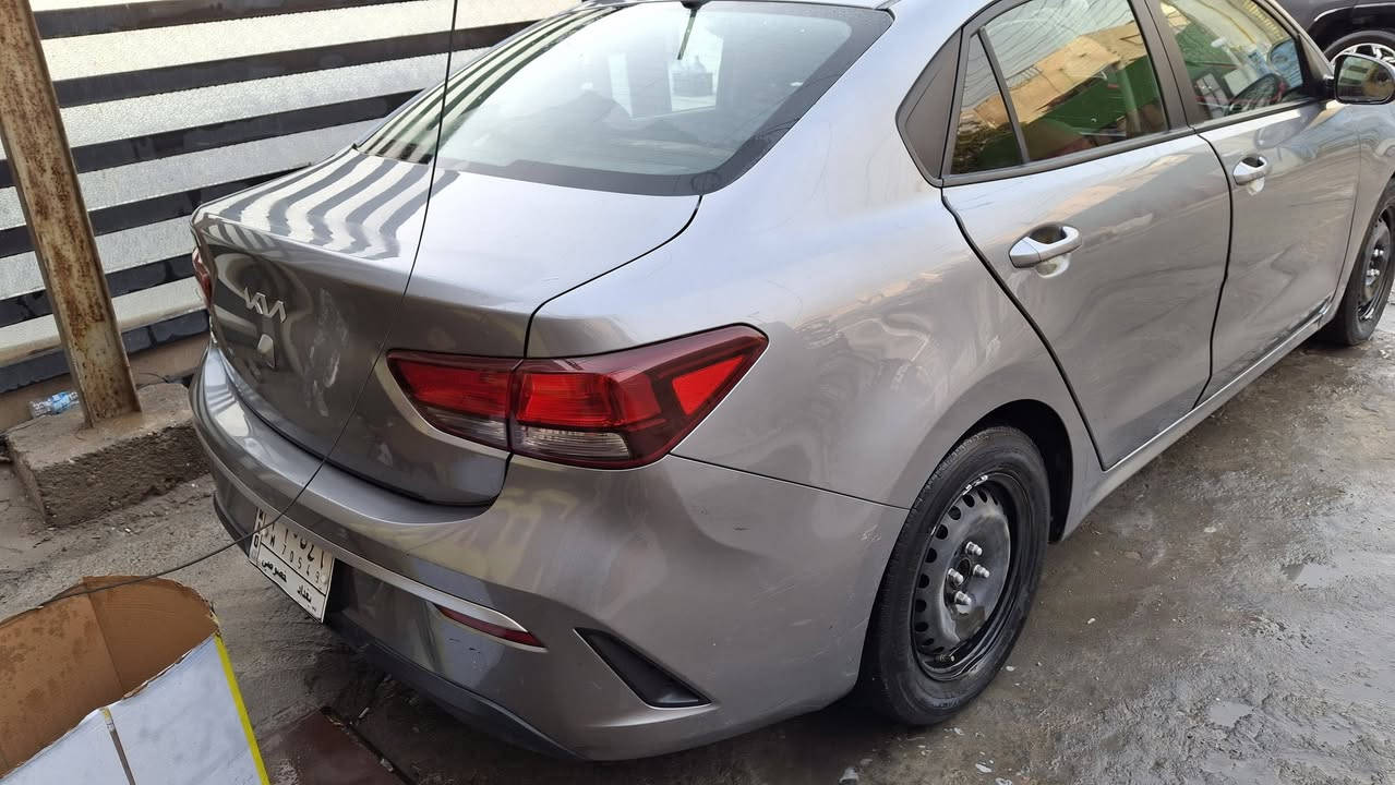 للبيع كيا ريو 2022 رقم معوقين
نظام قيادة سبورت SPORT وعادي
محرك 1600 دبل نوزل 
كاميرا خلفية دواره
مانع انزلاق
تحكم ستيرن جهتين
بلوتوث + مدخل USB
شاشة كار بلي بلادي
 صوره الحادث بالمنشور  
السعر115وبيها مجال بسيط 
السياره نضيفه بس مستعجل ع بيعتها 
رقم بغداد معوقين
للاستفسار***********
