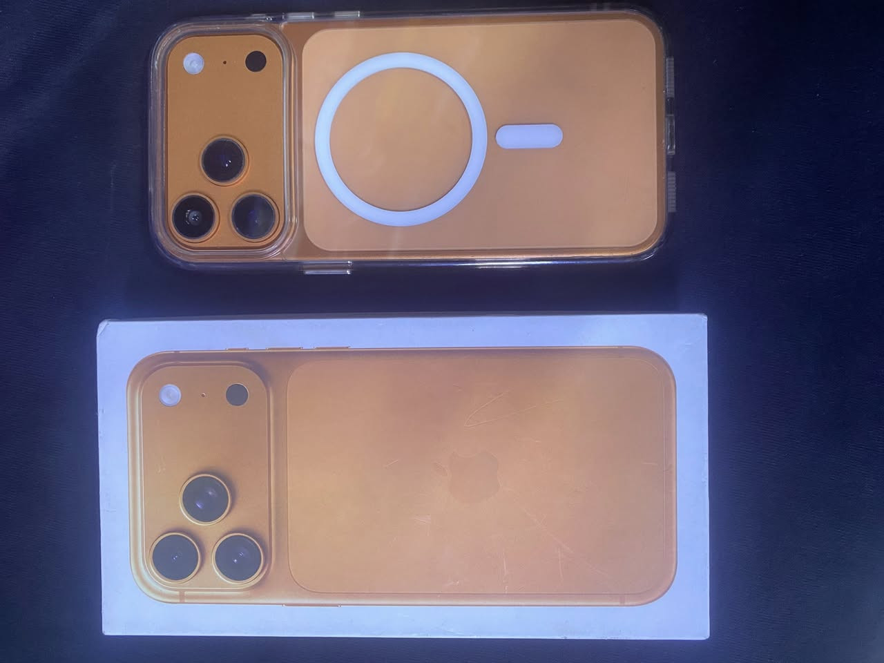 السلام عليكم شباب وعليكم السلام حبيبي آيفون 17برو ماكس اماراتي
للبيع 150 وبي مجال أو مراوس مع فرق حسب القناعه


**إذا كنت صاحب هذا الإعلان وتريد حذفه لأي سبب، رجاءا أرسل رسالة إلى الدعم الفني**