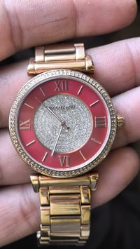 ساعة مايكل كورس موديل كيتلين (Michael Kors Caitlin MK3377) النسائية، و...