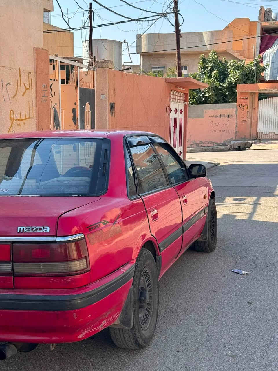 مازدا 626 صندوق
محرك 8 بخ المرغوب

السيارة قطارة بالبنزين

كير اوتوماتيك

4 جامات كهرب 2 اوتو

كهربائيات بدون اي نقص كلها شغالة

ادامة كاملة للمحرك 

زوج تايرات جديد

دواخل نظيفة 

شرط التحويل والغرامات

بيها منظومة غاز هم

السعر 37 ورقة وبيها مجال بسيط

ما متواجد بالفيسبوك

***********

***********
