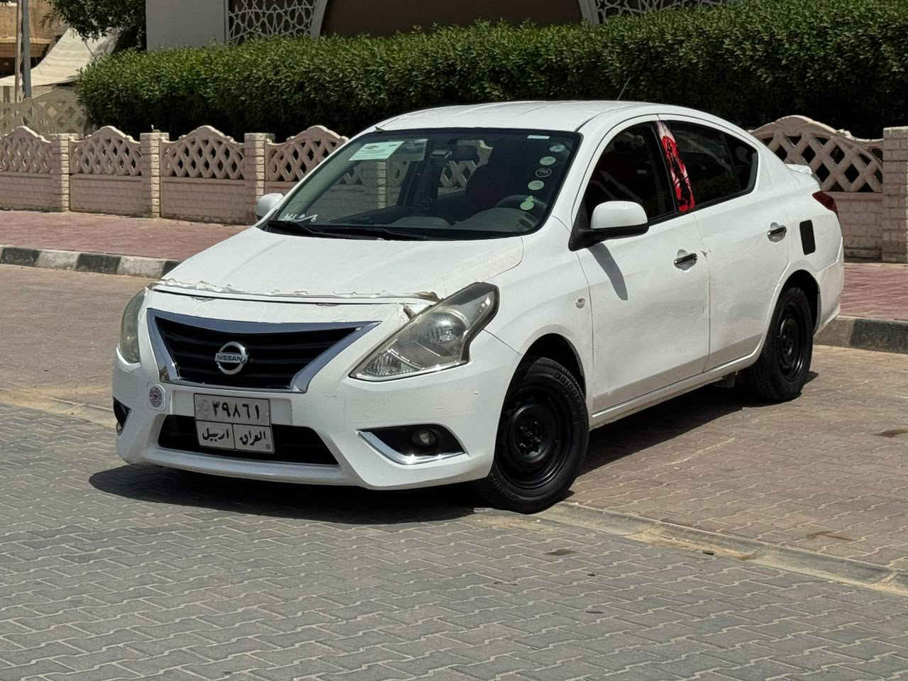 السلام عليكم نيسان صني هندي موديل 2019 للبيع السياره كلش نظيفه مواصفات حساسات خلفيه سبايدر شاشه تدعم كار بلي مانع انزلاق استخدام شخصي السياره ماشيه 100 الف حقيقي بيه قطعتين تبديل باب + جاملغ فقط تبريد ثلج + تدفئه تايرات جديده قبل شهر شديتهن تخم كامل + حداديه + كير + محرك كفاله كلهن جدد السياره عليه ادامه كامله بخاخات + مجاول + بلكات كله جديد منظومه بانزين جديده + السياره عليه منظومه زنون عالي وناصي راديتر كله ماء زيتي عليه تلبيسه كشنات السياره نظيفه كلش تاخذه جاهزه ربع متصرف عليه العنوان نجف كوفه السعر (( 98 وبيه مجال)) للاستفسار الاتصال على الرقم ***********
