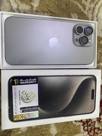 آيفون ١٥ برو ماكس • ٢٥٦ • ضمان