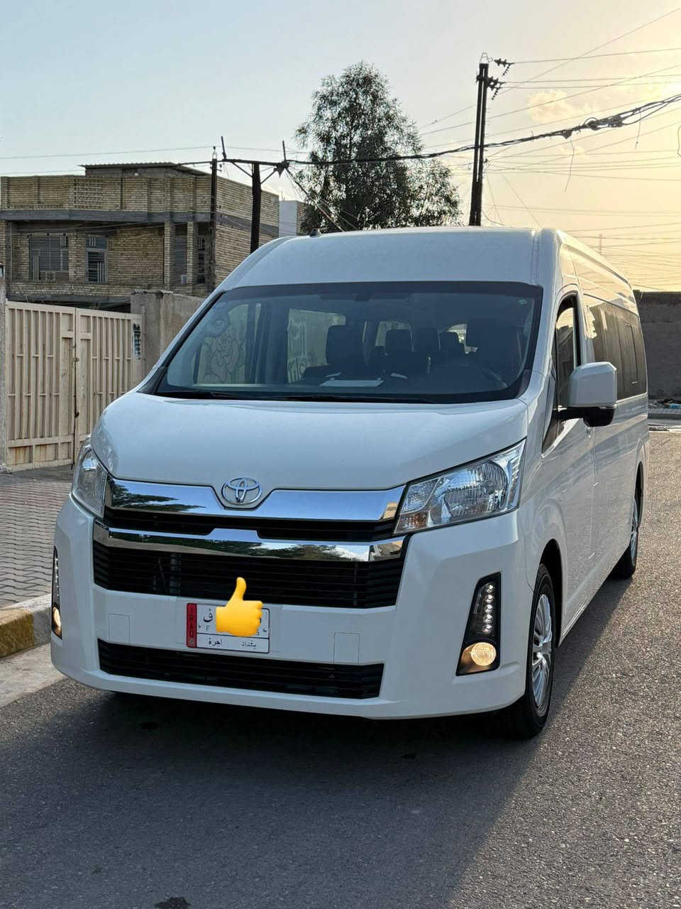 سلام عليكم تويوتا هايس موديل 2022 مكفوله كفاله عامه من كلشي بوضع الشركه ماشيه 39 الف حقيقي شرط الفحص سياره فوول مواصفات كيرر اوتو باب كهرباء سياره جديده وشرط الفحص الاستفسار ع ***********
