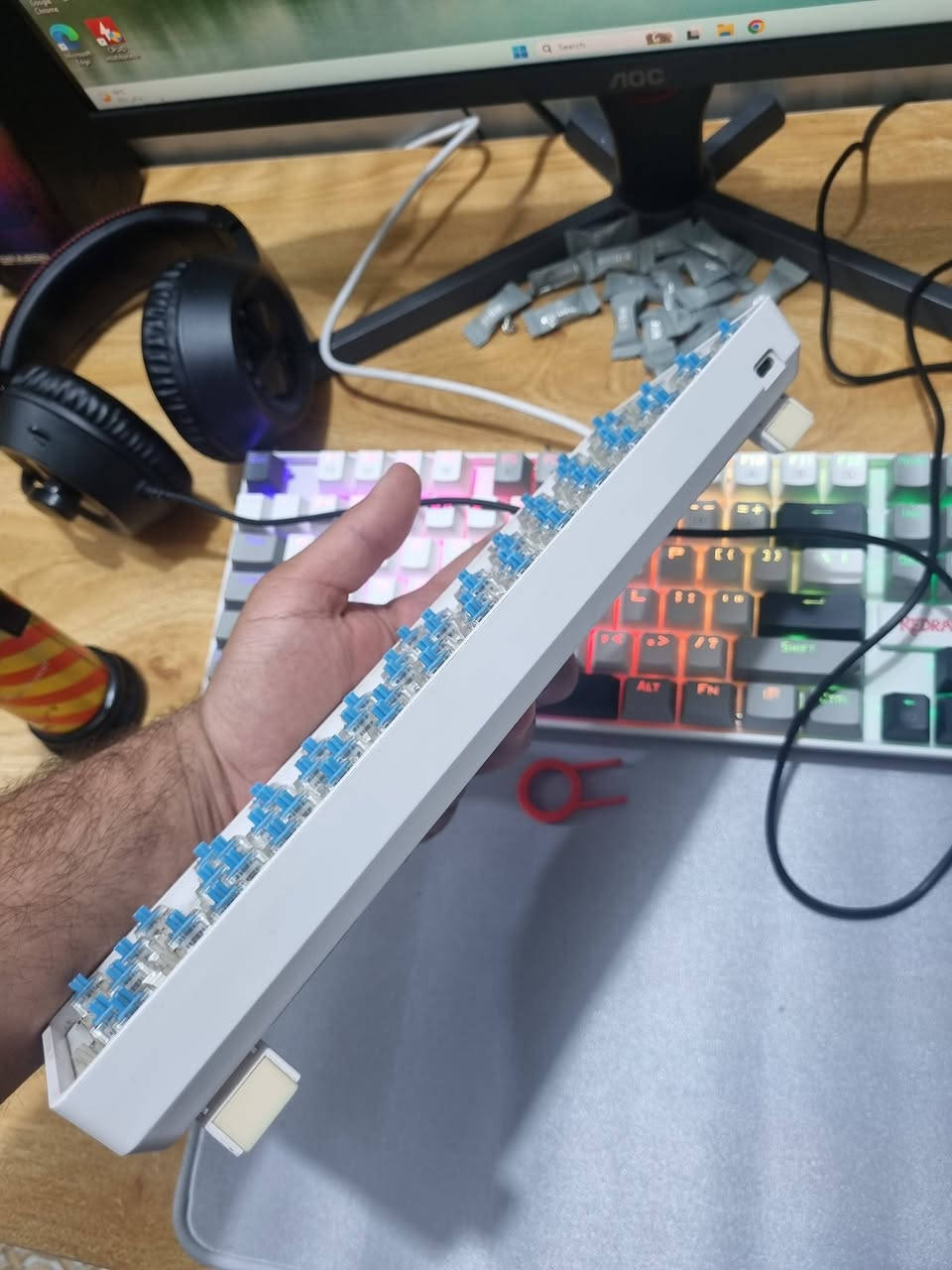 السلام عليكم 
كيبورد ميكانيكي dieriya DK61SE 
نضيف مابيه اوساخ وشرط الفحص كلش سلسل ومناسب للالعاب ينربط بكيبل تايبسي 
سعره ٢٠ الف


**إذا كنت صاحب هذا الإعلان وتريد حذفه لأي سبب، رجاءا أرسل رسالة إلى الدعم الفني**