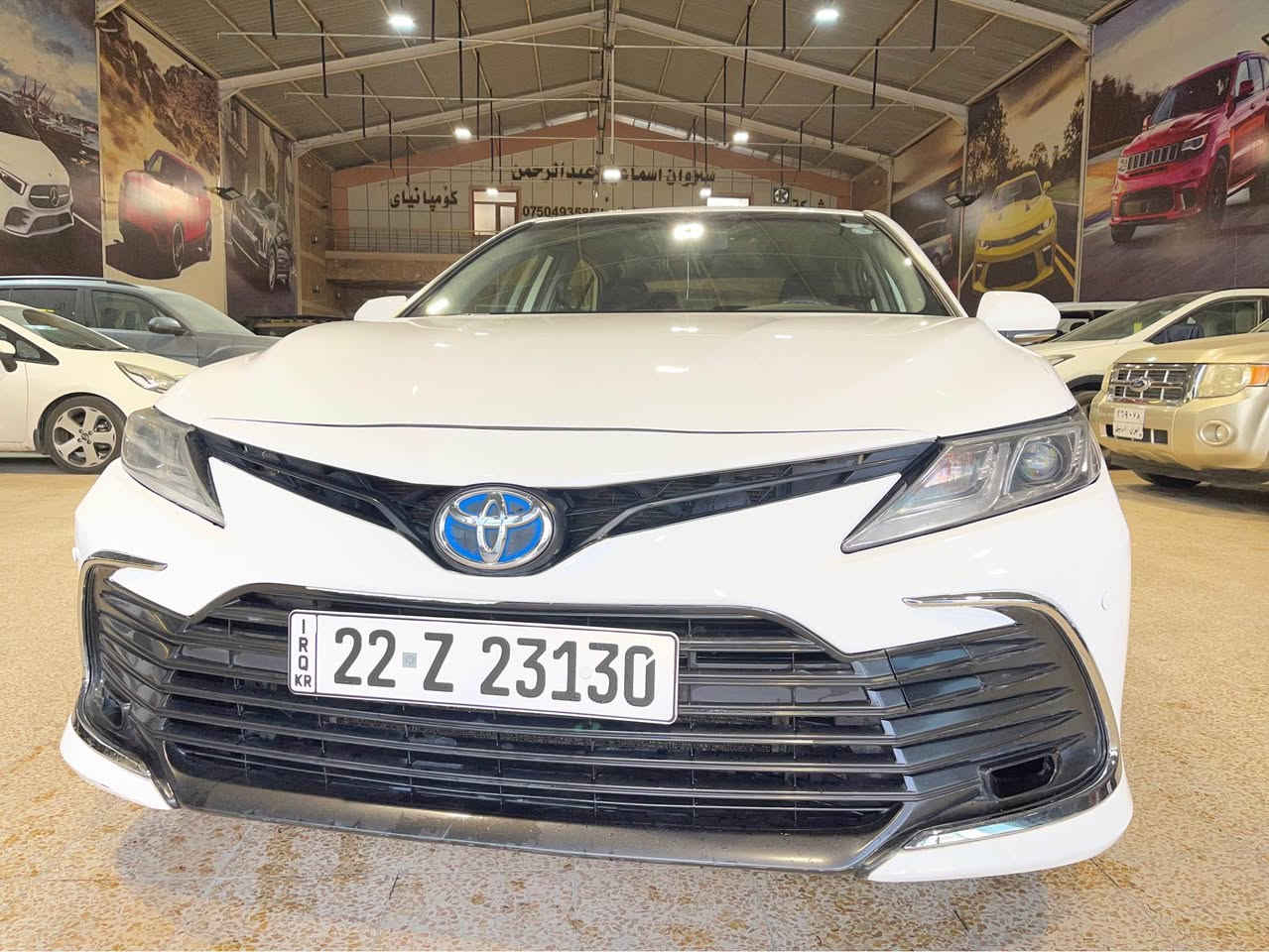 تویوتا کامری 2023 هایبرد تەکسی دوبەی پیشی کەپسە  یەک بارچەی داوە هەیە تازە رەقم کردوو بەناوی خومە هەموو شتی بەشەرەت بە زمان 

*********** أربيل, العراق
