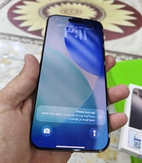 إيفون 16برو ماكس نظافه 100/100 بطاريه 89 ب1250 07755114201