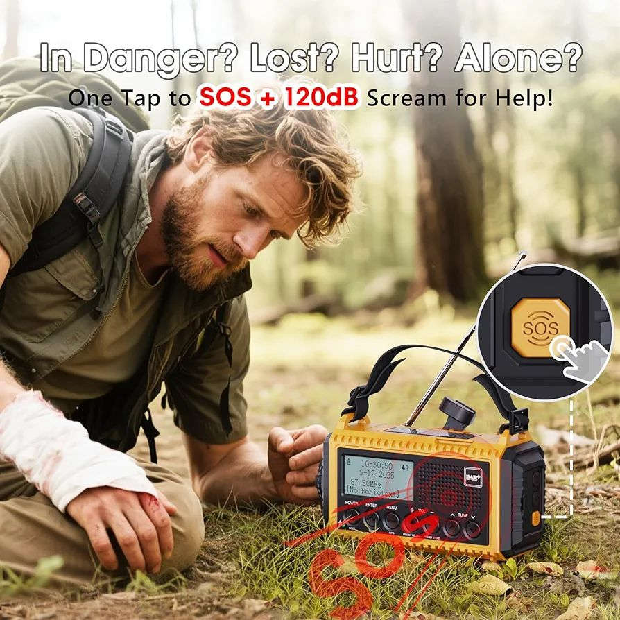 راديو الطوارئ الرقمي المحمول ROCAM CR1009 Pro DAB، وهو جهاز متعدد الاستخدامات مصمم للرحلات البرية وحالات انقطاع الكهرباء.
📻 المواصفات والميزات الرئيسية:
استقبال الموجات: يدعم البث الرقمي الحديث DAB/DAB+ لتوفير صوت نقي بدون تشويش، بالإضافة إلى موجات FM التقليدية.
البطارية والطاقة: يحتوي على بطارية مدمجة قابلة لإعادة الشحن بسعة 5000 مللي أمبير، ويمكن استخدامه كشاحن متنقل (Power Bank) لشحن الهواتف عبر منفذ USB.
خمس طرق للتغذية بالطاقة:
منفذ USB Type-C للشحن السريع.
الطاقة الشمسية عبر اللوحة العلوية القابلة للطي.
ذراع التدوير اليدوي (الدينامو) لتوليد الطاقة ذاتياً عند الحاجة.
بطاريات احتياطية من نوع AAA.
البطارية الداخلية القابلة لإعادة الشحن.
الإضاءة والسلامة: مزود بمصباح يدوي LED أمامي، ومصباح قراءة مخفي تحت الألواح الشمسية، إلى جانب إنذار SOS يصدر صوتاً عالياً وضوءاً وامضاً لطلب المساعدة.
ميزات إضافية: شاشة LCD رقمية واضحة، منبه مزدوج، وقدرة على تخزين المحطات الإذاعية المفضلة عبر أزرار التحكم الأمامية
السعر 35 الف 
ملاحظة التوصيل داخل العراق فقط 
للحجز والاستفسار يرجى التواصل على الخاص


**إذا كنت صاحب هذا الإعلان وتريد حذفه لأي سبب، رجاءا أرسل رسالة إلى الدعم الفني**