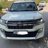 مرحبا اخوان لاندكروز موديل ٢٠٢١ رقم بغداد ماشية 95 الف قابل للزيادة رق...