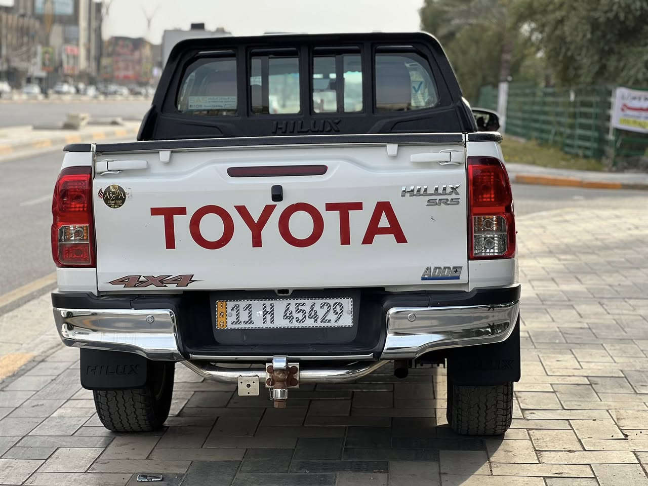 تيوتا هايلوكس للبيع🌟
موديل SAS 2020
ماشية 123 الف
كشنات تبريد وكامره خلفيه
سياره بدون صبغ بارد فقط 
الاضافات الي عليها بصمة تشغيل 
رقم بغداد هزه ورقم جديد 
مكان : بغداد زيونة
رقم : ***********☎️☎️
