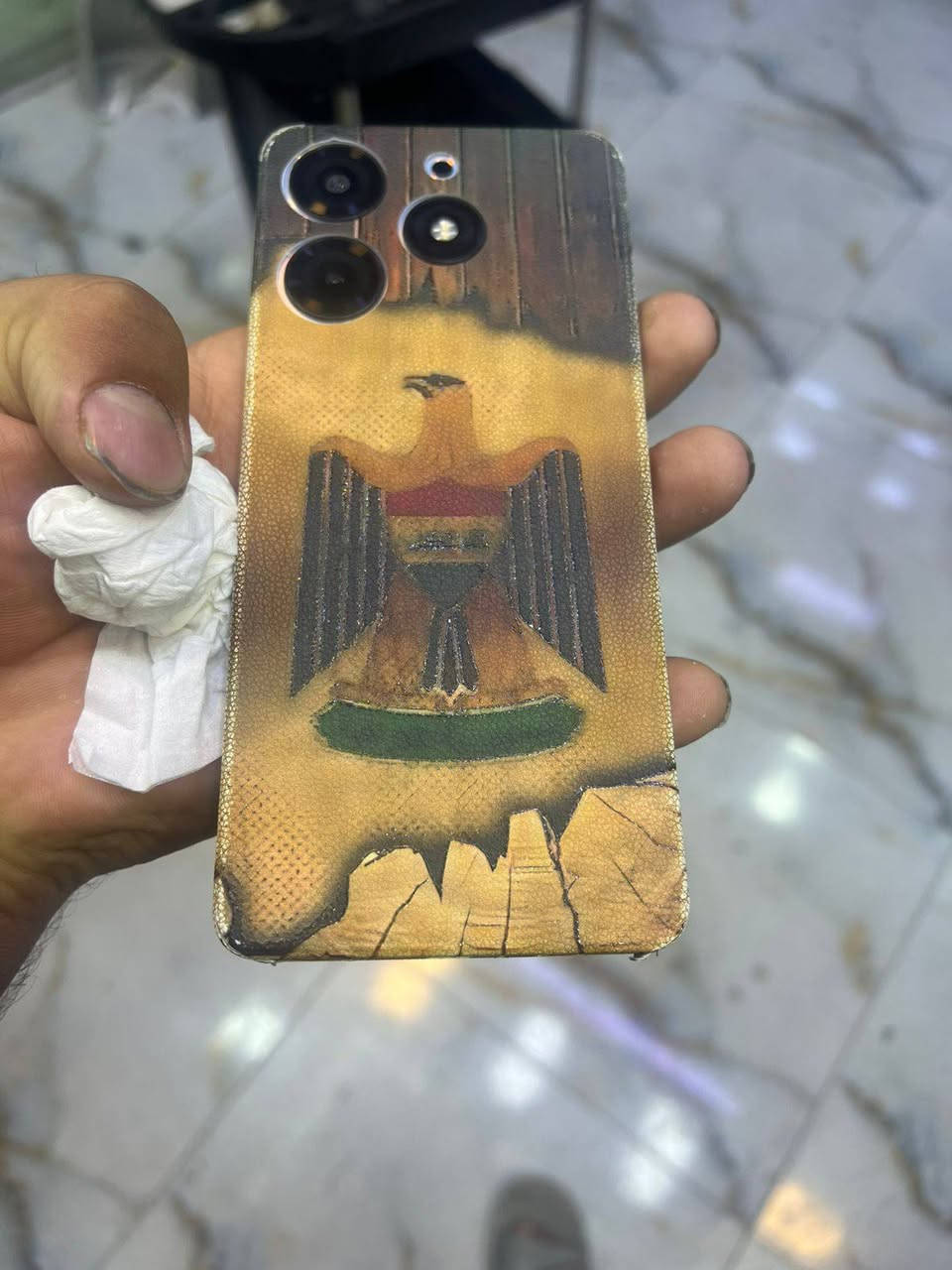 جهاز للبيع نوع تكنو سبارك 10 برو ذاكره 

128 وعشوائيه 8 

جهاز نضيف //زلغ مابي// وشغال صوت. 

وصوره وكامره الاماميه  

شوي غواش والخلفيه عدسه صافيه 

كلش السعر 150 وبي مجال العنوان 

البصره قضاء 

شط العرب قرب جامع ابو خمسين 
  رقم الهاتف ***********
