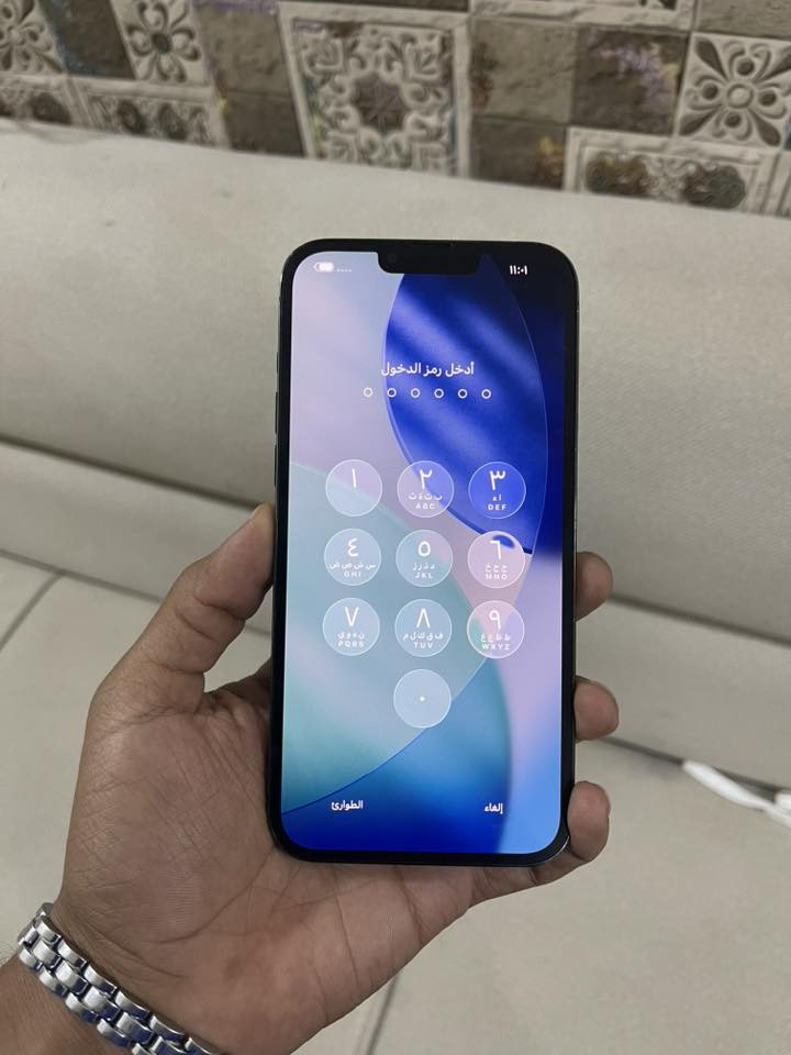 السلام عليكم 
13برو ماكس 
ذاكرة ٥١٢
مبدل شاشه 
مبدل فلات شحن
بطاريه ٨٧
السعر ٥٠٠

يقره ففط شاشه مبدله
***********
