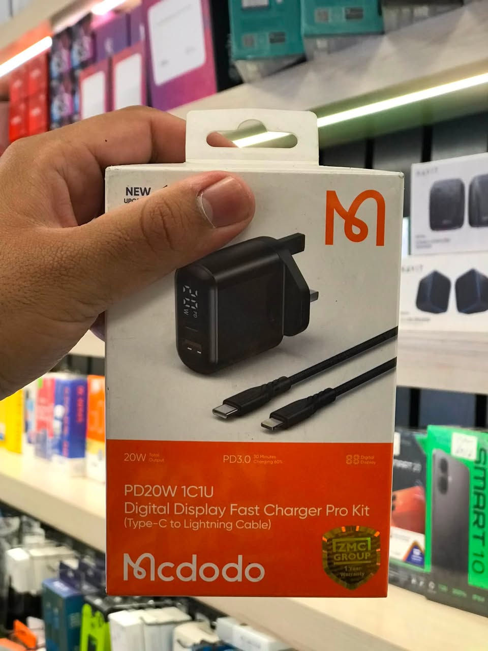 المجموعة الجديدة من كيبلت وشواحن شركة Mcdodo

قوة وسرعة بالشحن super fast charge

مكتبة عزيز المولى 

قسم الهواتف والالكترونيات 

الرسالة الثالثة - شارع الضغط -مقابل افران المصطفى 

*********** - ***********
