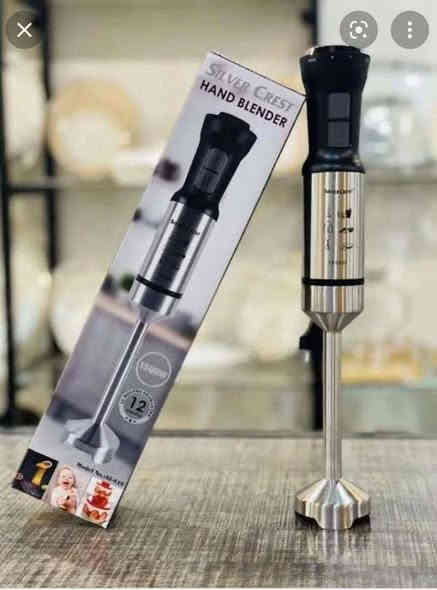 مهراسة من ماركة سلفر كرست ✨⭐

خلط وتحضير العصائر الطبيعية والكوكتيلات.😋
تحضير الشوربات والصلصات بسهولة وسرعة.👌
طحن المكونات اللينة مثل الفواكه والخضروات.💯
خفق المكونات السائلة مثل الحليب والكريمة.✅

تصميم عملي: مصنوع من ستانلس ستيل مقاوم للصدأ مع مقبض مريح.🌟

تحكم سهل: زر تشغيلإيقاف بلمسة واحدة مع 3 سرعات مختلفة.
متعدد الاستخدامات: شفرات قوية قادرة على تكسير الثلج وتحضير مختلف المكونات.

#السعر  35 الف فقط 

🚗🚗🚗توصيل مجاني  جميع محافظات العراق 🚌🚌🚌

للحجز  ثبت رقمك وعنوانك

واتساب    ***********
