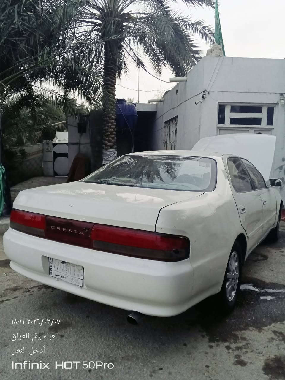 سلام عليكم
للبيع   وللمراوس كرستأ مكفوله من الكص والنقل الجثه والضربه والصوليات. 
مكينه وكير مكفولات حداديه جديده كهربائيات كله شغاله تخم تاير ويل كب دوشمه وكاعيه وكشنات ودشبول كله جديد 
مكان نجف 
السعر 54 وبيه مجال بيع مستعجل 
الاستفسار عن هذا الرقم 
***********
