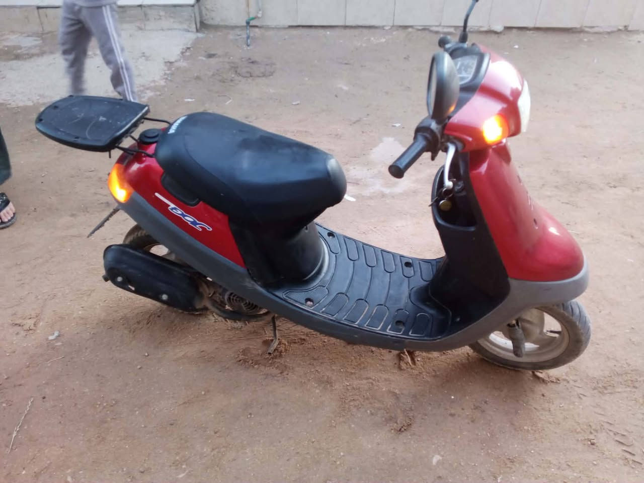 دراجه بطه للبيع دراجه نضيفه 
مكاني كربلاء حي العباس 
رقم الهاتف ‏‪0772 395 8017‬‏ 
غير متواجد بالفيس بوك
