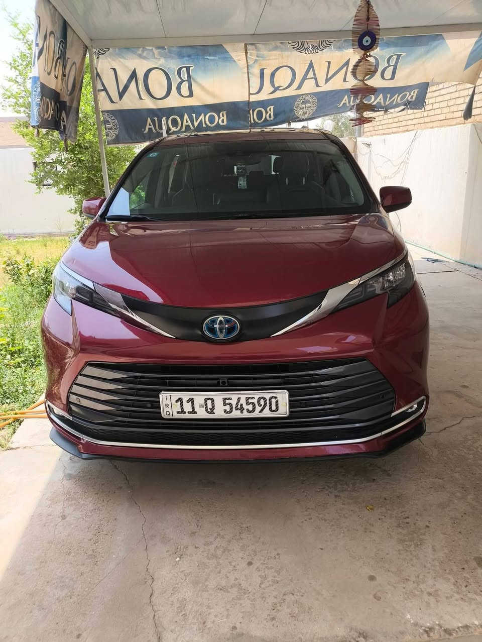 سلام عليكم تويوتا سينا 2024 XLE يعني فول مواصفات ماشية فقط ٢٠ الف جديدة بمعنى الكلمة حادثها موضح صبغ فقط جاملغ سعرها ٢٨٥ رقم بغداد بأسمي موجودة في كربلاء للتواصل ***********
