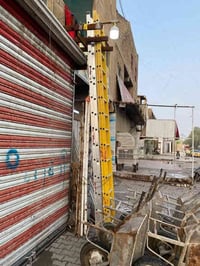 متوفره رفوف عدد ١٠ ودرج سلايت عدد ٢ ودريل كسار عدد ٤ ودريل حفر عدد ٥٠ ...