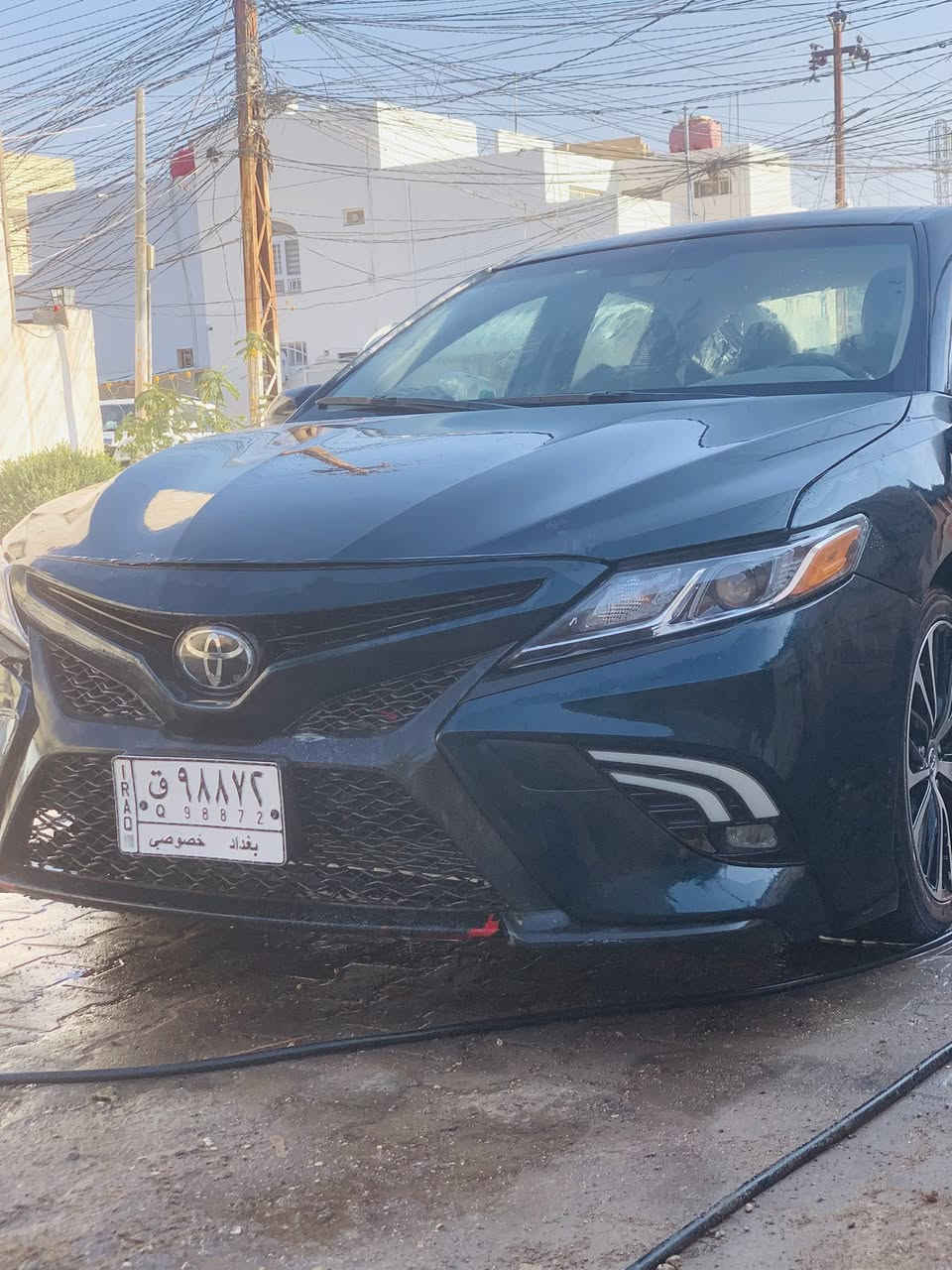 السلام عليكم كامري موديل ٢٠ se مصبوغه عام السياره.  حلوه وب العافيه ع الياخذه السعر المطلوب ١١٥ وبيه مجال للطيبين مكاني كربلاء رقمي ***********——***********
