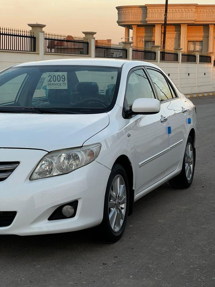 #تويوتا كورلا خليجي 
🙅🍁🙅🍁😊
موديل 2009 رقم بغداد دولي 
بسمي محرك 1800 
مكفوله كفاله عامه 
تحكم استيرن داخل صاج 
حساس خلفي يده نيكل 
صدر امامي وخلفي جديد 
تخم تاير السياره مال جناي 
العنوان صلاح الدين 📍بلد 
رقم صاحبها 
***********
🍁😊🍁😊🍁😊🍁
 ادخل للبيج بي سيارات معروضه 

🟥سعر ✍️👈🔥في التعليق يتم الرد فورا🔥🫡

🟥سعر $ ✍️👈🔥 لە کۆمێنت بنوسە یەکسەر وەڵام 
دەدەیتەوە🫡
———————————
بيع السيارات :: CARS#
👆👆👆👆
لعرض. سيارتك على الصفحه مراسلتنا واتساب

#للبيع - #سيارات - #معارض  - #معرض - #سياره
