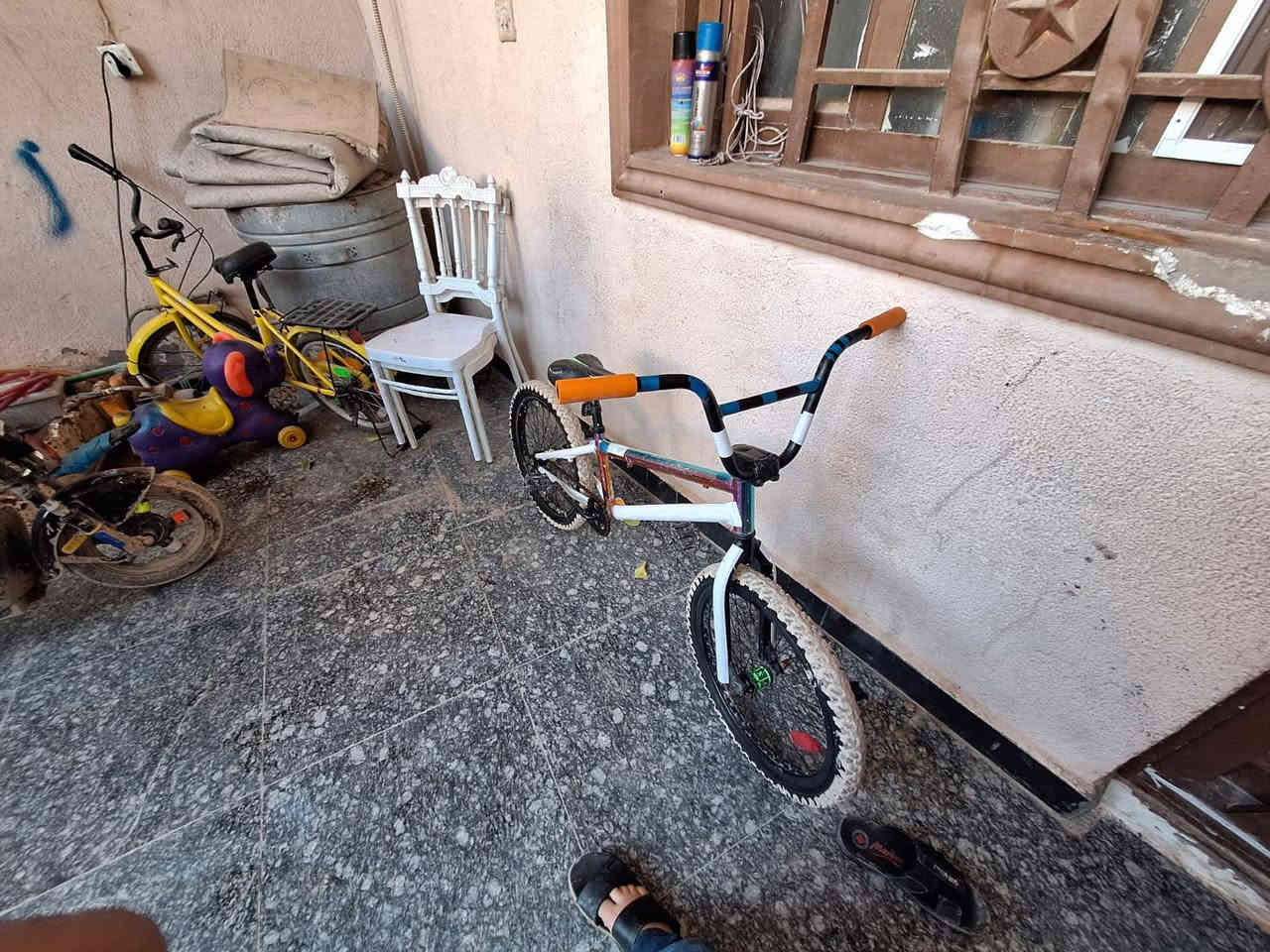 سلام عليكم بايسكل bmxللبيع بايسكل بايسكل حلو السعر ٧٠🔒مكاني كربلاء الحر الصغير للتواصل***********
