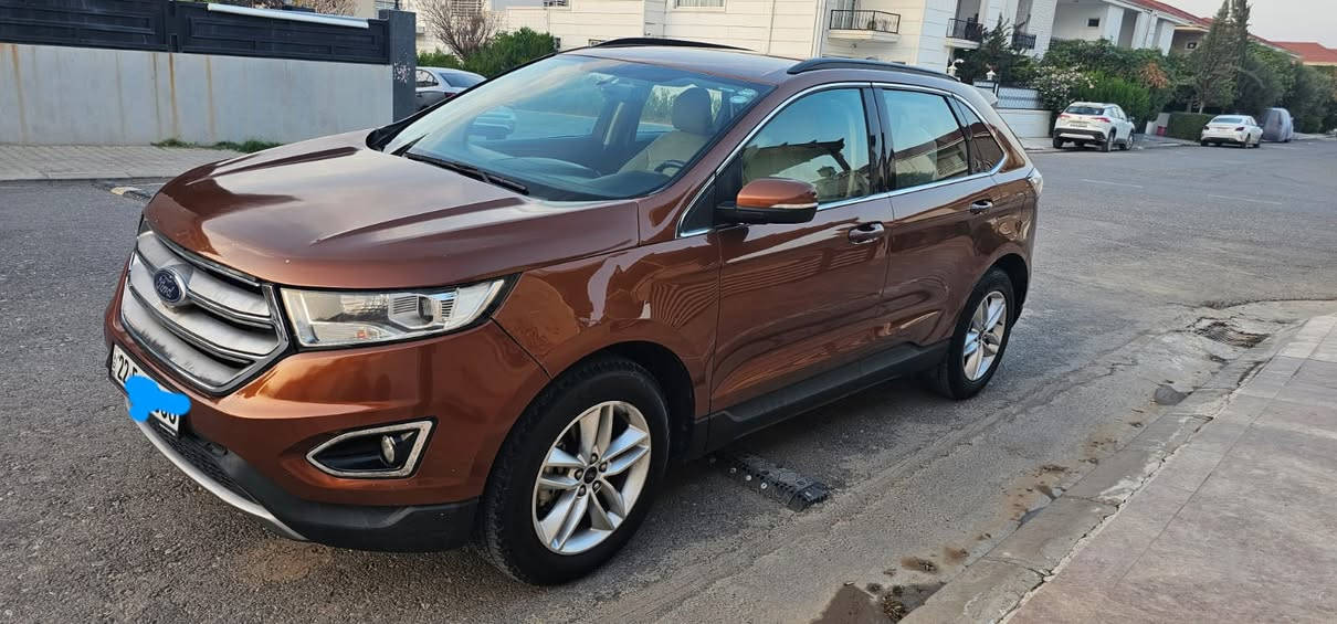 ئۆتۆمبێل: Forde Edge 2017
لون قەیسی
مواصفات SEL 
بۆ نرخ ذکرێک  بنوسە.
دوو پارچەی سبووغە (بۆنیت و جاملغ) و دوو پارجەی ساردە کووتە 
بەبێ ئێرباگ و بێ ناوگرتن.
مەکینە ٣.٥ مەرغوب.
ژمارەی خاوەن سەیارە :      ***********
