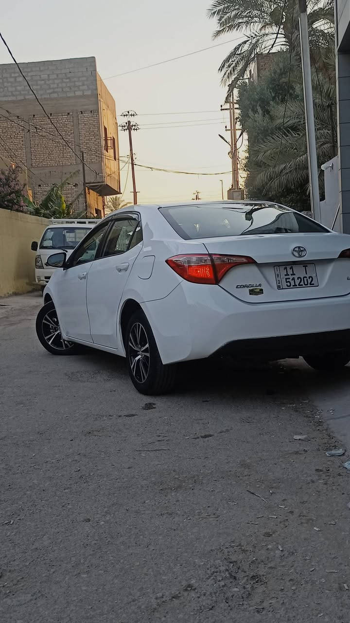 كورلا للبيع. موديل 17 وارد امريكي   مواصفات LE سياره جديد  ضرر جاملغ مبدل +مصبوغ +باب مبدل بلادي نفس اللون    مكان السيارة ديالى بعقوبة🍊 سعر السياره  130 وبيهة مجال رقم الهاتف ***********
