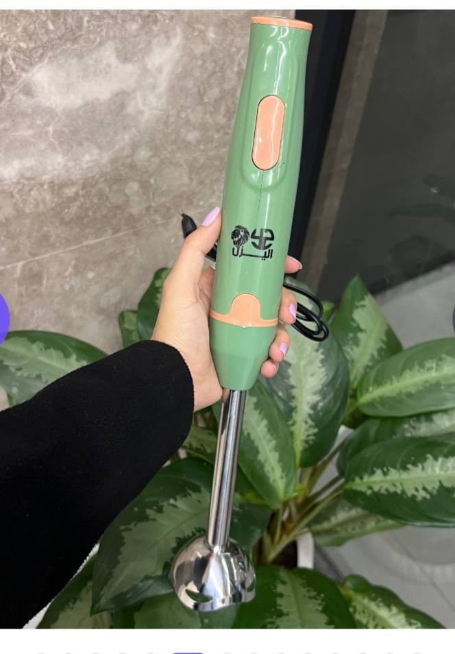 ✨🍲 خلاط سيلفرز كرڤيست اليدوي – موديل Z-1629
قوة عالية بمحرك هادئ وسريع… عملي ولا غنى عنه في مطبخك! 🚀🔇  

✔ محرك هادئ وعالي السرعة لإنجاز مهام الخلط والهرس بسرعة ودون إزعاج  
✔ شفرات ستانلس ستيل حادة ومتينة لهرس وخلط مثالي 🔪  
✔ تصميم مريح مع قبضة ثابتة وسهولة تنظيف 🧼✋  
✔ مثالي للعصائر، الشوربات، وأطعمة الأطفال 👶🥤🍜  
✔ أداة متعددة الاستخدامات توفر وقتك وجهدك في المطبخ  

💰 السعر: 17,000 دينار فقط  
🚚 توصيل مجاني لجميع محافظات العراق  

➡️ خيار مثالي لكل بيت يحب السرعة والجودة في التحضير.  

#خلاط #سيلفرز #مطبخ #أدوات_مطبخ #ديالى #بغداد #تسوق_اونلاين #عروض_خاصة


**إذا كنت صاحب هذا الإعلان وتريد حذفه لأي سبب، رجاءا أرسل رسالة إلى الدعم الفني**