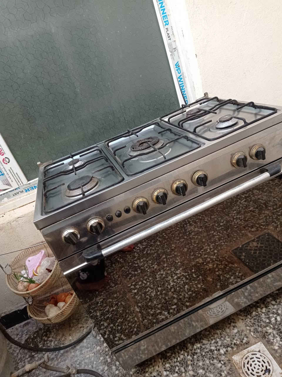 طباخ غاز 5 عيون شغال على فحص وسبلت شرط الفحص مكان بالنجف طباخ سعر 160 وسبلت 125


**إذا كنت صاحب هذا الإعلان وتريد حذفه لأي سبب، رجاءا أرسل رسالة إلى الدعم الفني**