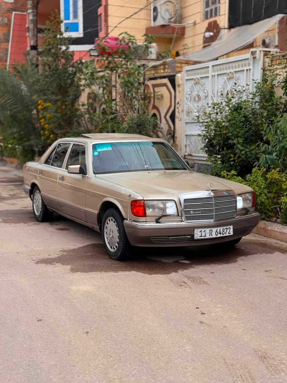 300SE -1989مارسيدس رئاسي
كير و محرك بلادي عنكبوت ( قبق اسود) 
سياره بلاديه كلها 
كهربائيات شغاله جام كهرباء 4 جامات
تبريد ثلج 
 الكشنات كلها نضيفه تحكم كشنات كهربائي 
أريل كهربائي
بلكات جديده 
نوزلات جديده 
دبل فيت بم ( بوش ) 
عنكبوت صافي 
قواعد دبلات بلاديه لا كص و لا تصليح و لا خياس 
لايتات زينون 
السعر 85بيها مجال 
الاستفسار :- ***********
