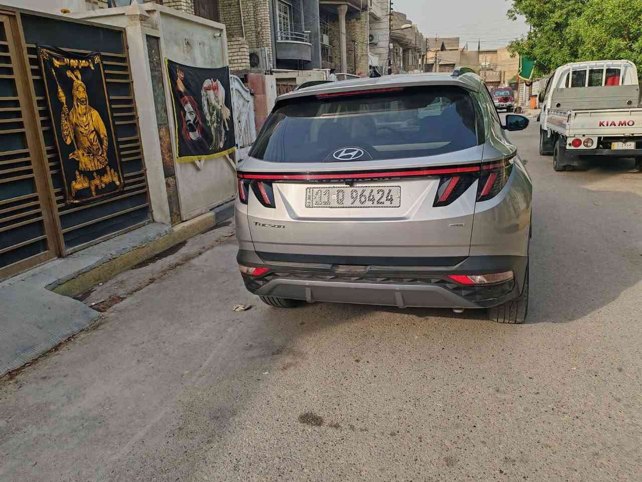 السلام عليكم من رخصة الادمن توسان موديل 2024 وارد امريكي فول مواصفات ماشية 36 حادثها جاملغ ايمن وبيها قطعتين بارد ما متواجد ع الفيس للاستفسار ***********
