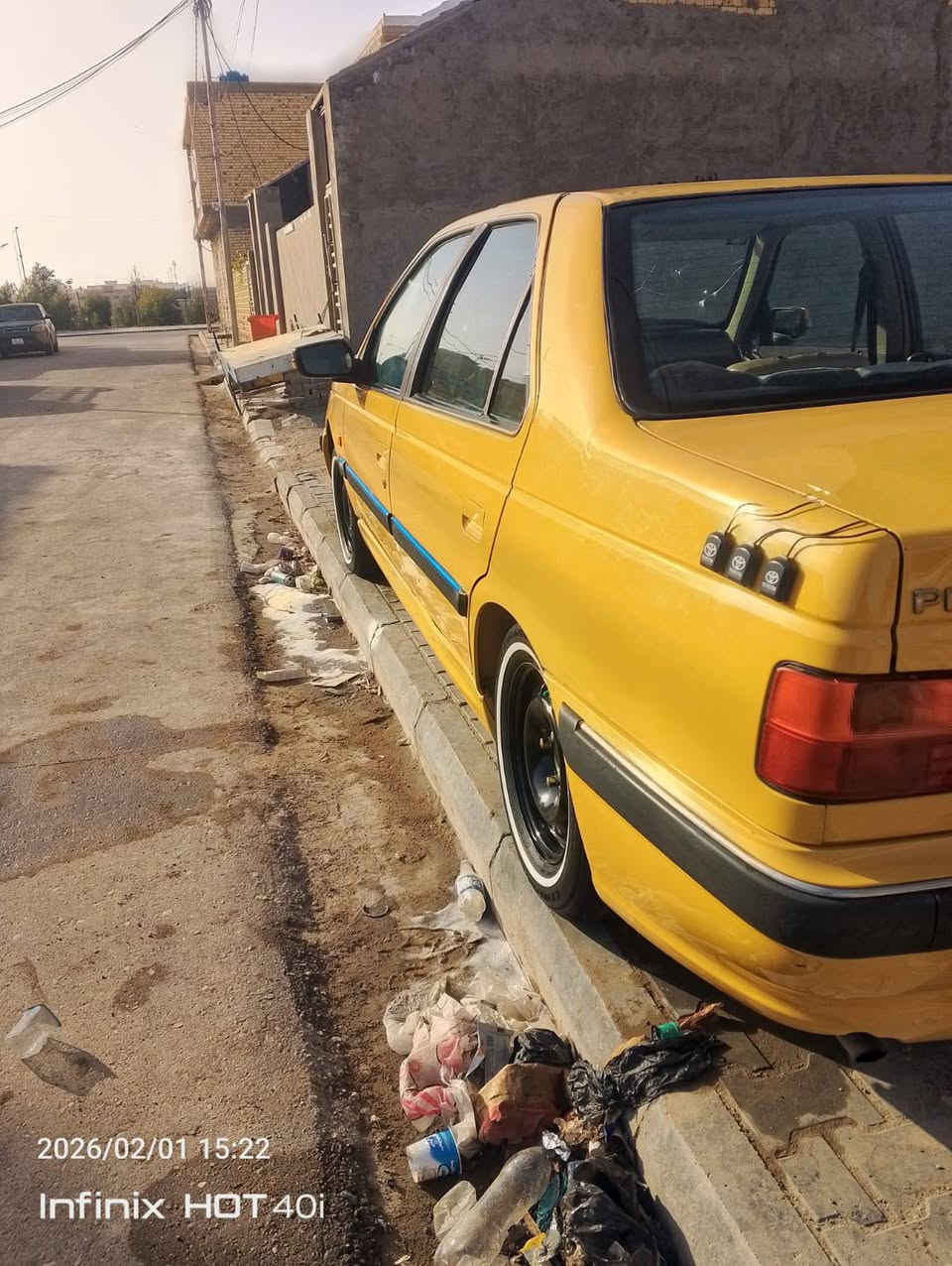 سلام عليكم بيجو بارص
موديل 15بسمي رقم بغداد مشروع وطني 

مكينة خير من الله 

كير عينة وصينية بوربرن جديد     مكاني واسط 

منظومة تبريد جديدة 

باتري تخم تاير جديد بوربرنات كلهن مبدلهن جدد

زوج درايمات جدد سيارة خير من الله 

مكفولة من الظربة عدة بارد بل جاملق الخلفي بصيط وهلالات معمرات/ ***********/ السعر 50وبية مجال
